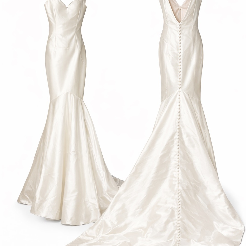 Jovani Elegant Ivory Wedding Dress